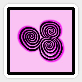 Newgrange Spiral Sticker